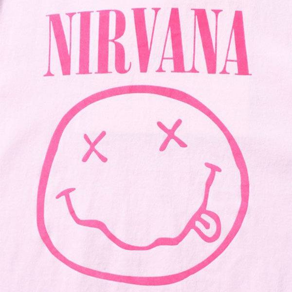 ニルヴァーナ(NIRVANA)SMILEY Tシャツ【ジョンブル/JOHNBULL】