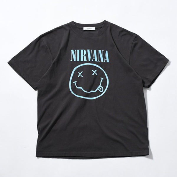 ニルヴァーナ(NIRVANA)SMILEY Tシャツ【ジョンブル/JOHNBULL】
