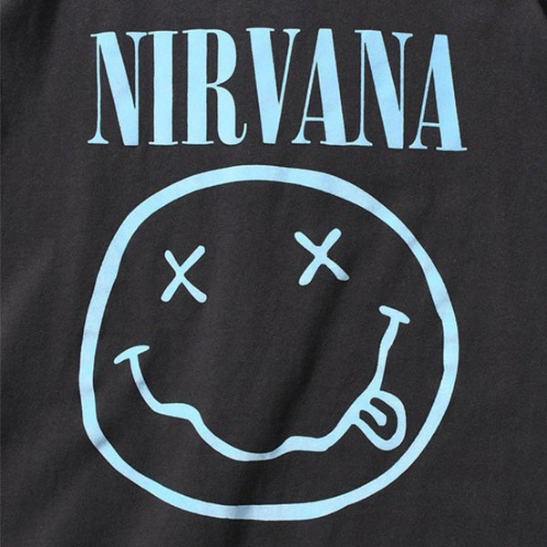 ニルヴァーナ(NIRVANA)SMILEY Tシャツ【ジョンブル/JOHNBULL】