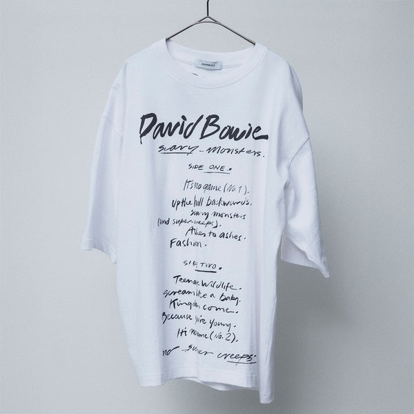 デヴィッド・ボウイ(David Bowie）Scary Monsters Tシャツ【ジョンブル/JOHNBULL】