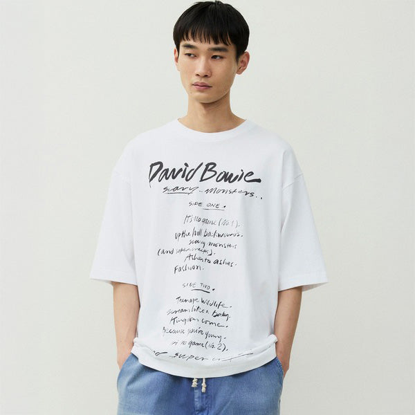 デヴィッド・ボウイ(David Bowie）Scary Monsters Tシャツ【ジョンブル/JOHNBULL】