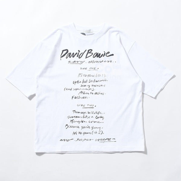 デヴィッド・ボウイ(David Bowie）Scary Monsters Tシャツ【ジョンブル