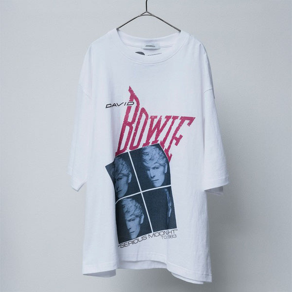 デヴィッド・ボウイ(David Bowie）SERIOUS MOONLIGHT TOUR Tシャツ【ジョンブル/JOHNBULL】