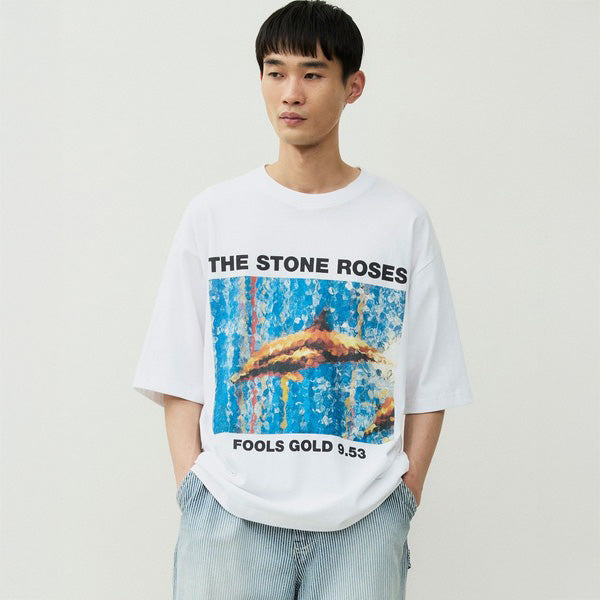 ザ・ストーン・ローゼズ(THE STONE ROSES)FOOLS GOLD 9.53 Tシャツ【ジョンブル/JOHNBULL】