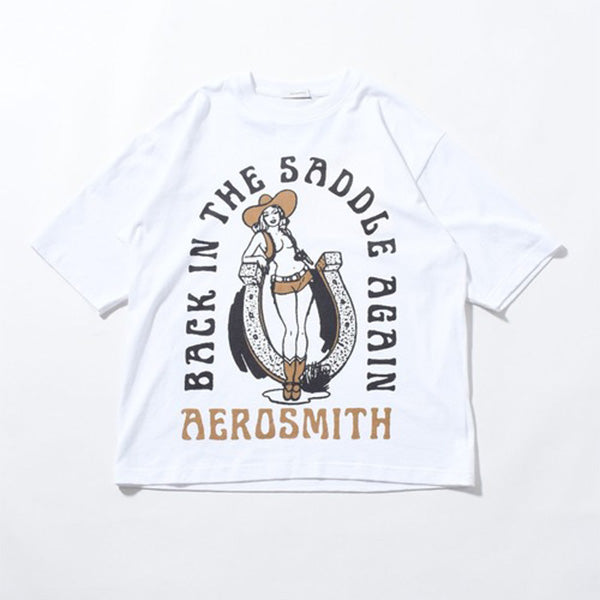 エアロスミス(AEROSMITH)BACK IN THE SADDLE AGAIN Tシャツ