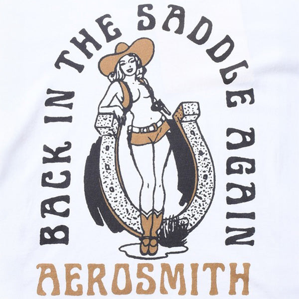 エアロスミス(AEROSMITH)BACK IN THE SADDLE AGAIN Tシャツ