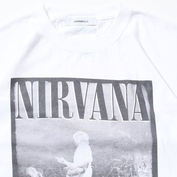 ニルヴァーナ(NIRVANA)LIVE AT READING Tシャツ【ジョンブル/JOHNBULL】