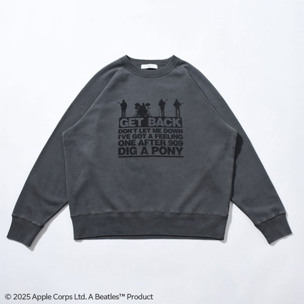 ザ・ビートルズ(THE BEATLES） GET BACK スウェット 【ジョンブル/JOHNBULL】