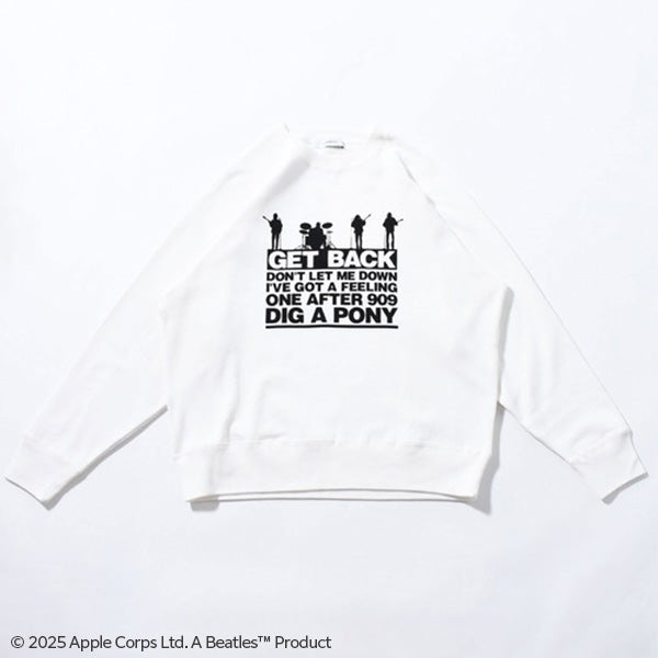 ザ・ビートルズ(THE BEATLES） GET BACK スウェット 【ジョンブル/JOHNBULL】