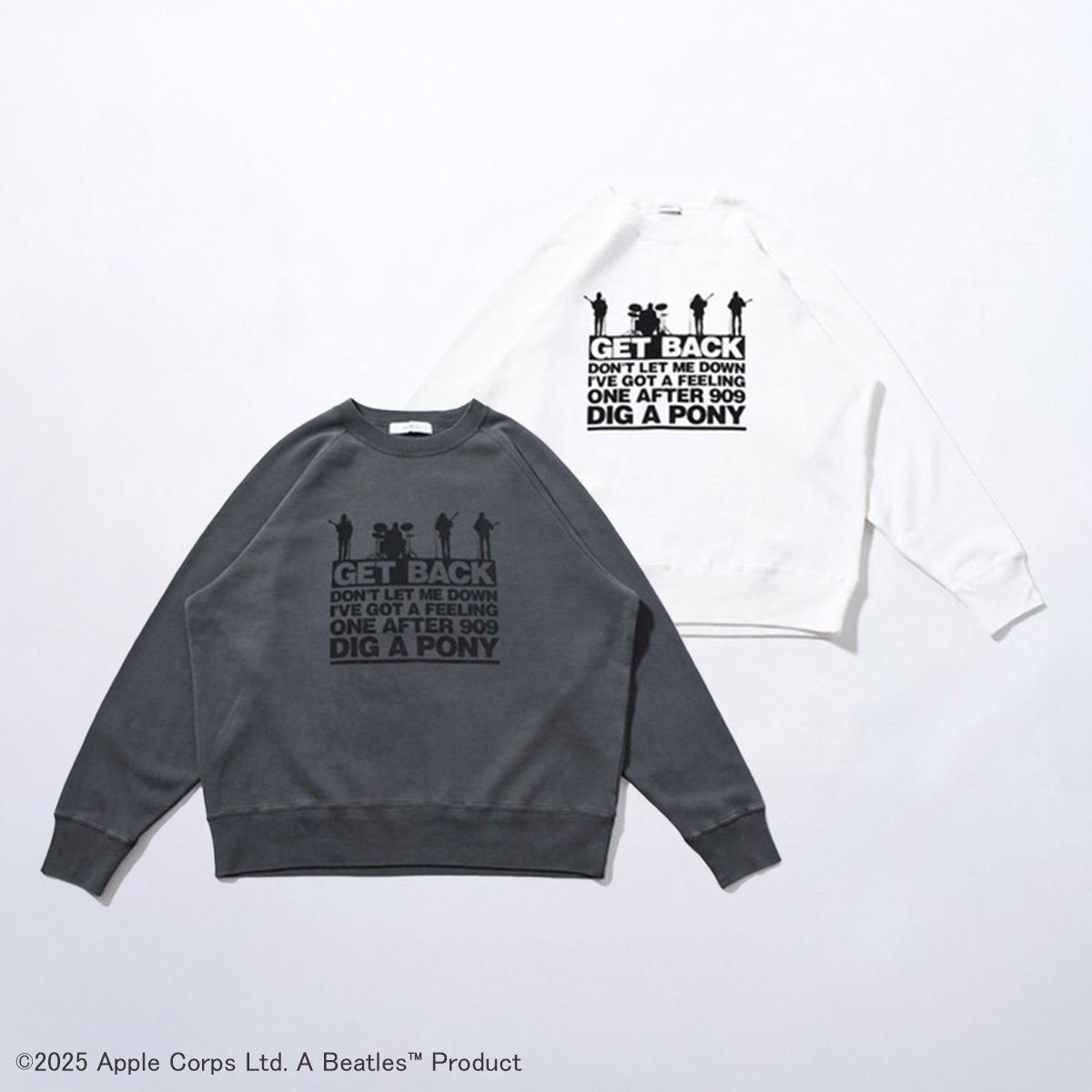 ザ・ビートルズ(THE BEATLES） GET BACK スウェット 【ジョンブル/JOHNBULL】