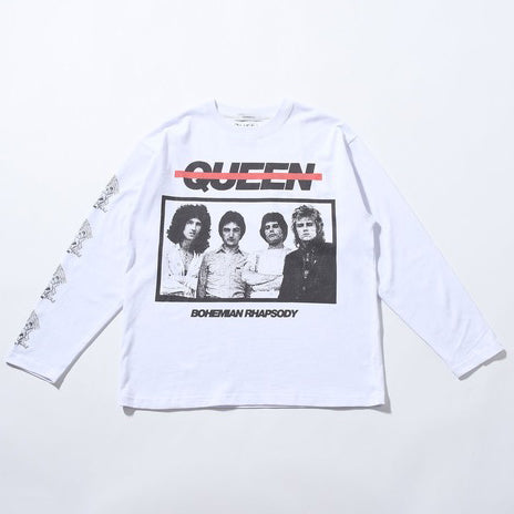 クイーン(QUEEN)BOHEMIAN RHAPSODY ロングスリーブTシャツ