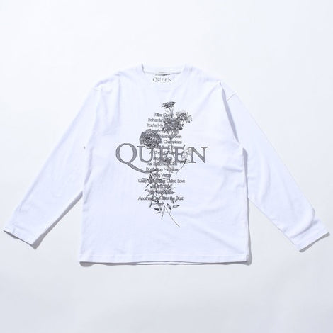 クイーン(QUEEN)SONG TITLE ロングスリーブTシャツ