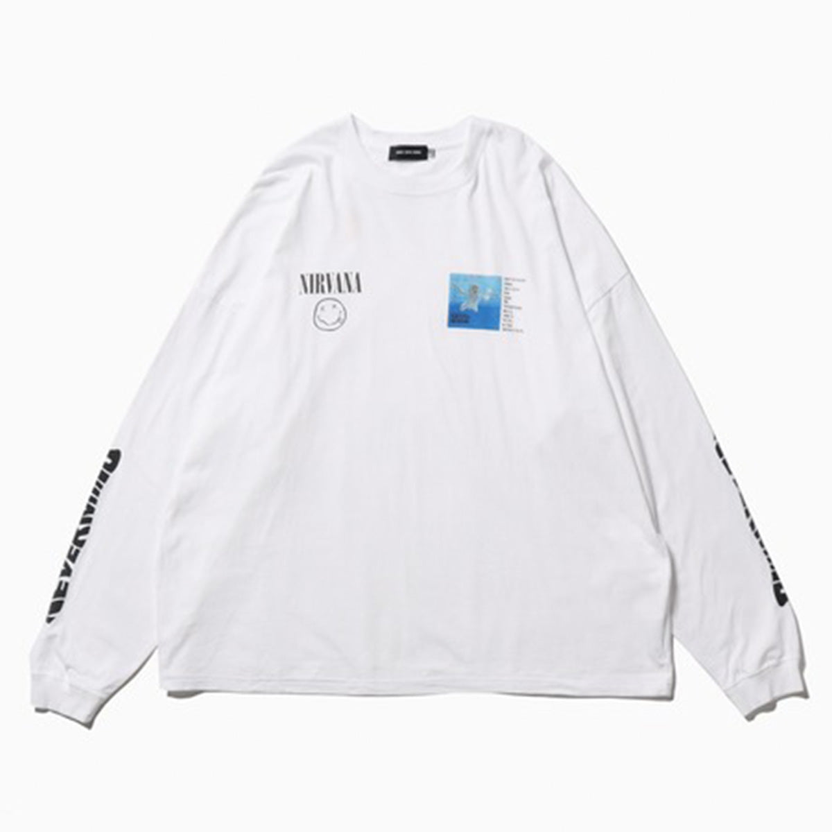 GOOD ROCK SPEED NIRVANA  ロンT ニルヴァーナ ニルヴァーナ(NIRVANA） NEVER MINDジャケット ロングスリーブTシャツ