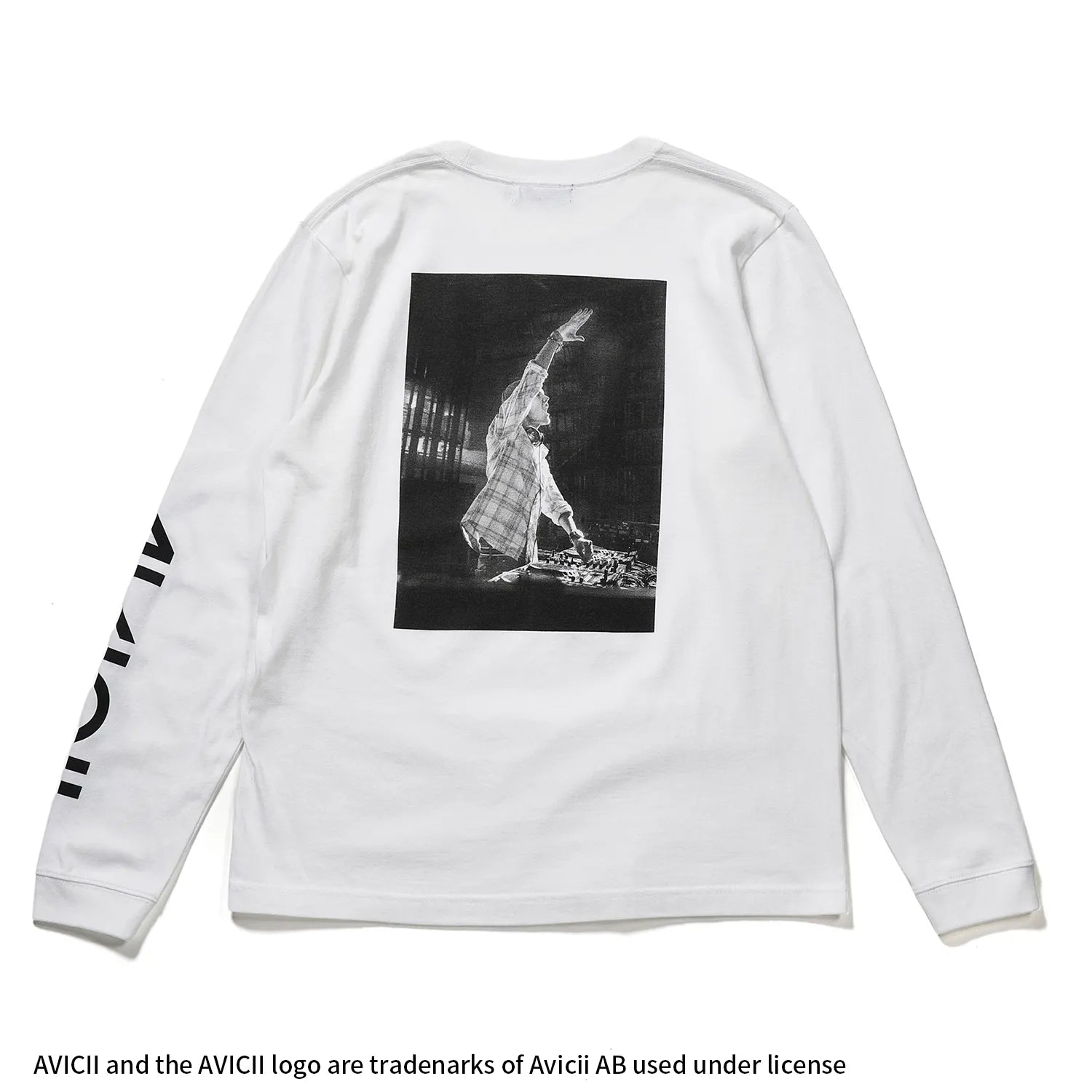 アヴィーチー(AVICII)ロングスリーブTシャツ(バックプリント)【グッドロックスピード/GOOD ROCK SPEED】