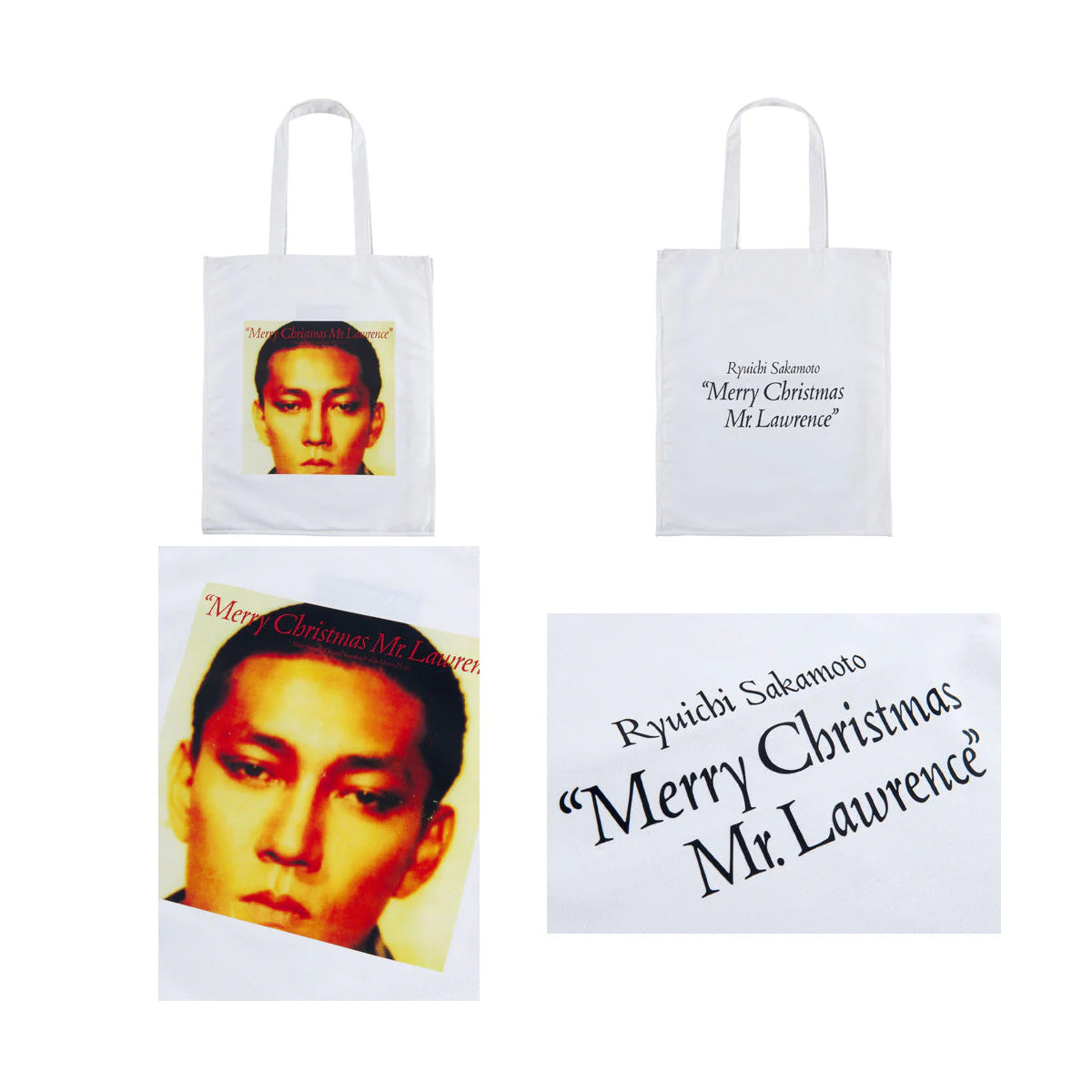 坂本龍一 「Merry Christmas Mr.Lawrence」 トートバッグ【MLE】