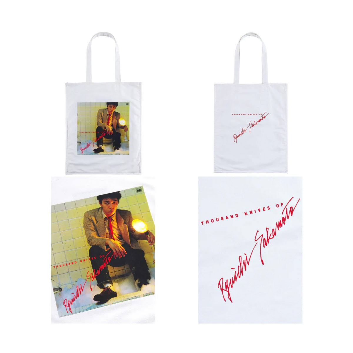 坂本龍一 「千のナイフ」トートバッグ【MLE】 | WOWOW百貨店