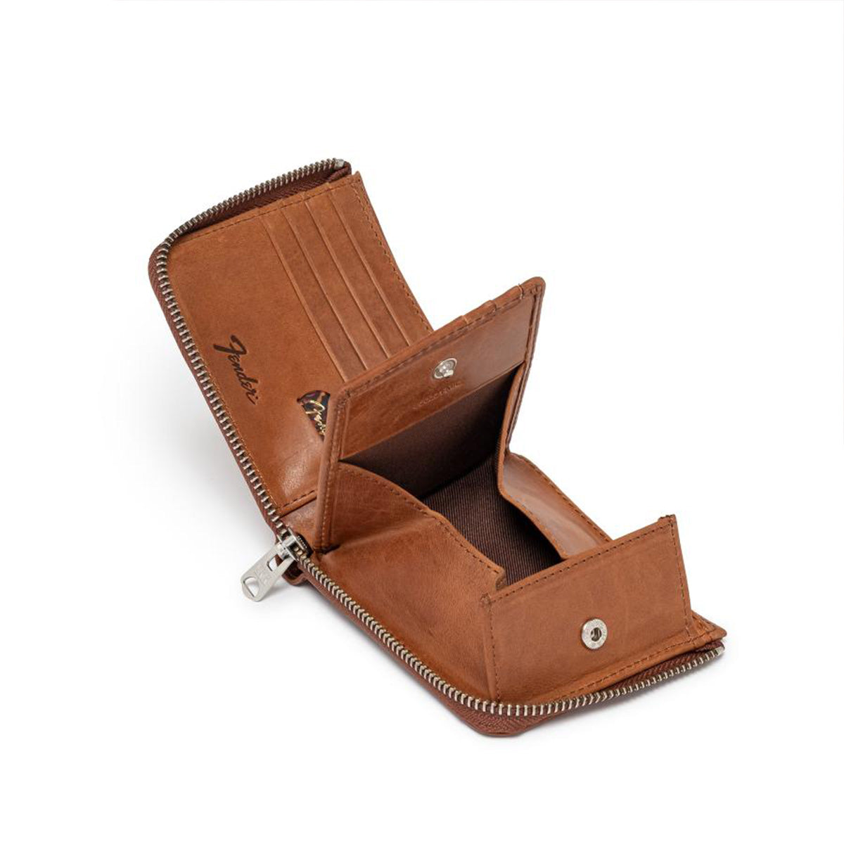 【フェンダー／FENDER】 ウォレットコード付きL型ファスナー財布