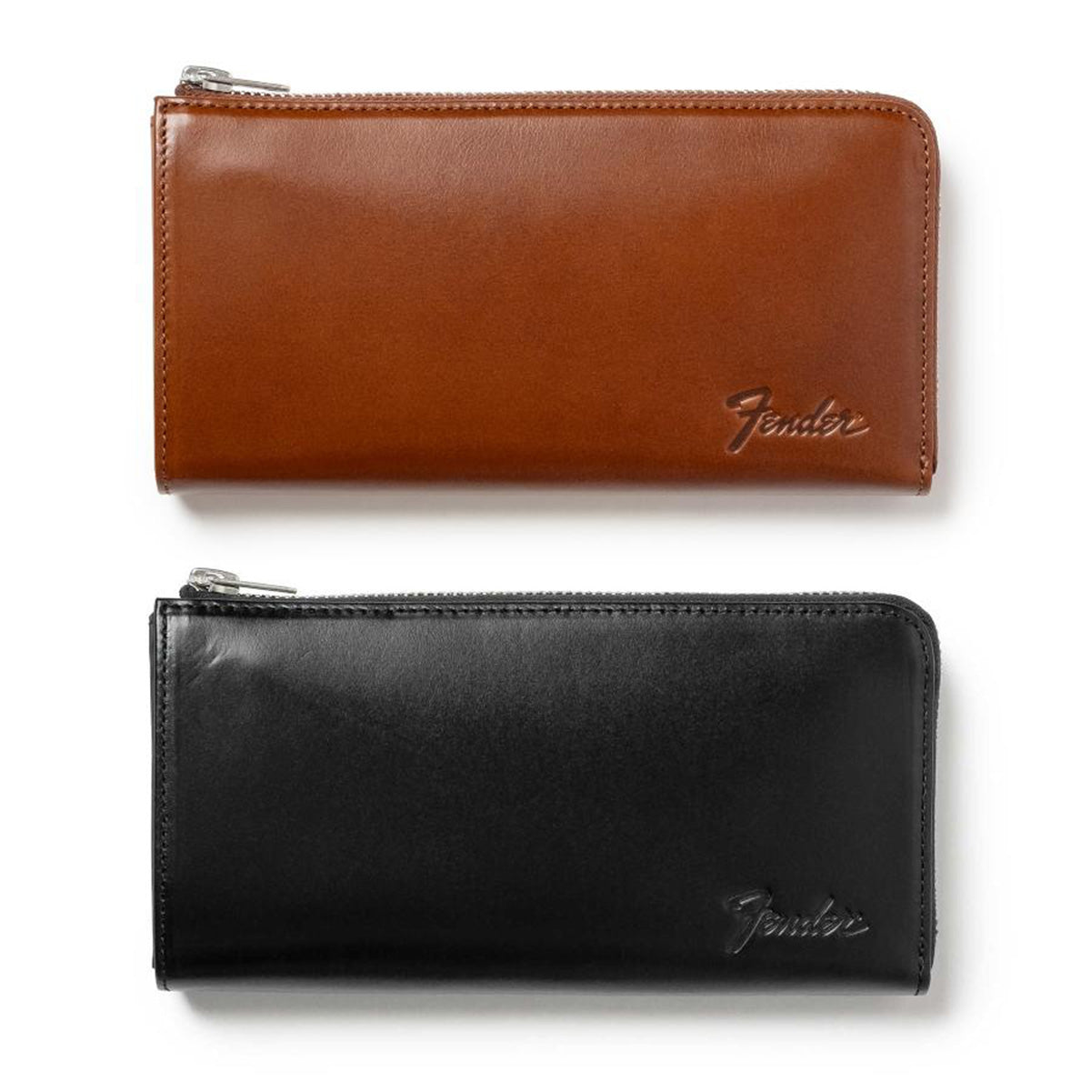 【フェンダー／FENDER】 ウォレットコード付きL型ファスナー長財布