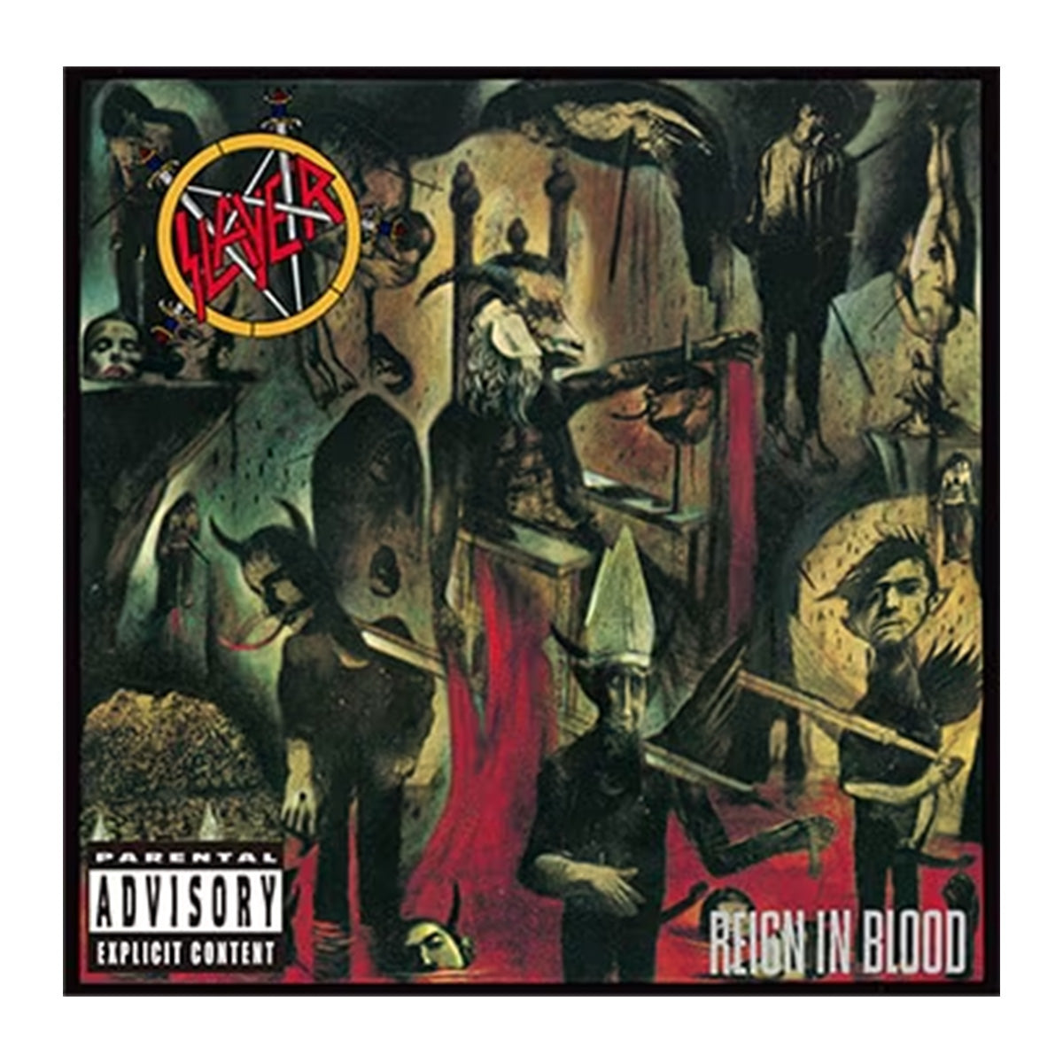 【ラウド・アイウエア/LOUD EYEWEAR】SLAYER 「REIGN IN BLOOD」 大判メガネ拭き