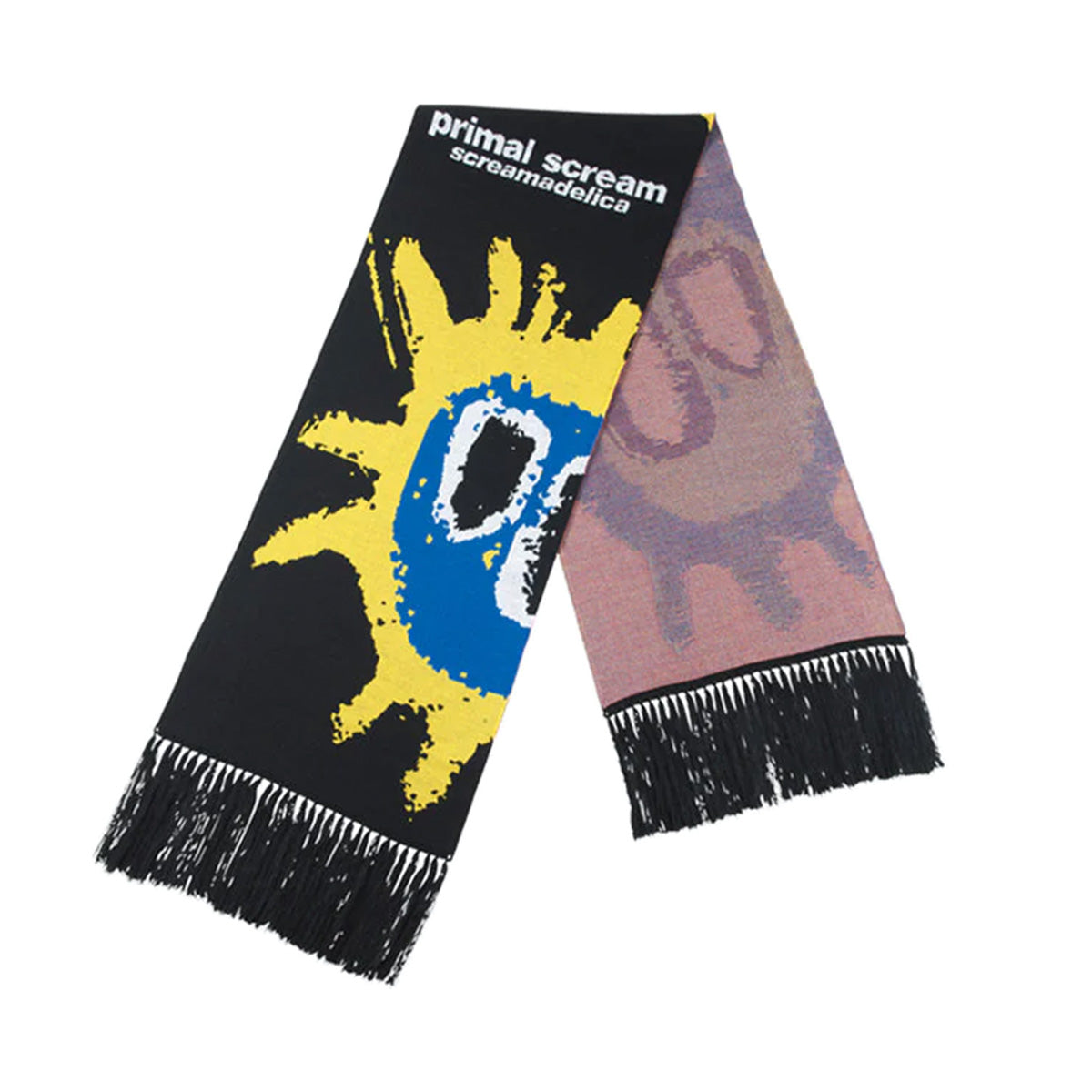 プライマルスクリーム(Primal Scream）"screamadelica" KNIT GANG COUNCIL マフラー【MLE】