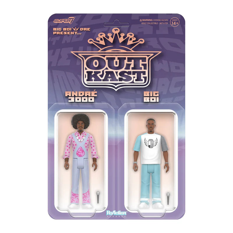 アウトキャスト（OUTKAST）: ビッグ・ボーイ＆アンドレ3000（Big Boi and Dre Present...Outkast ver.）2PK 【SUPER 7】リ・アクション