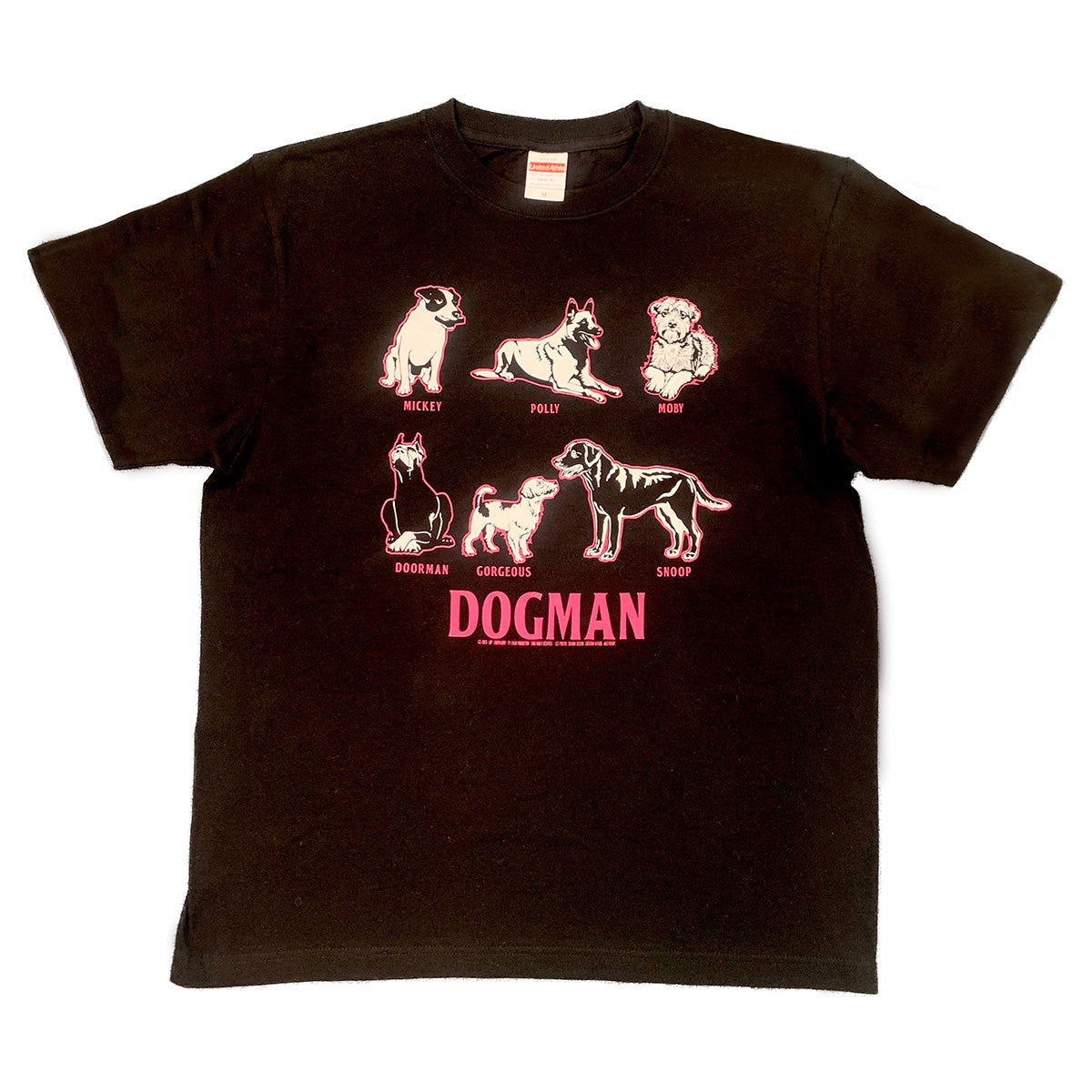 映画 『DOGMAN ドッグマン』 犬たち Tシャツ ヒーロー犬ver.