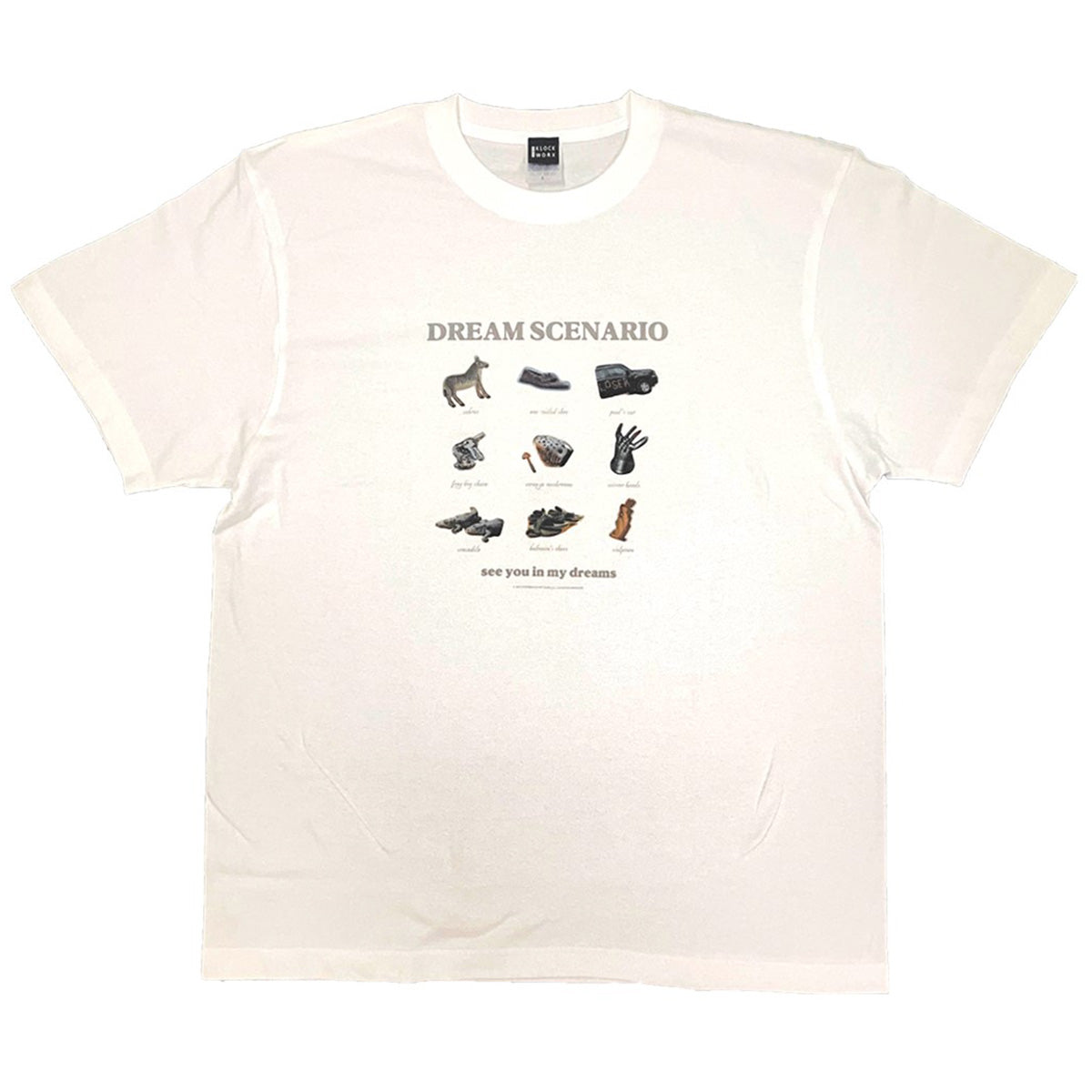 映画 『ドリーム・シナリオ』 夢の断片 Tシャツ