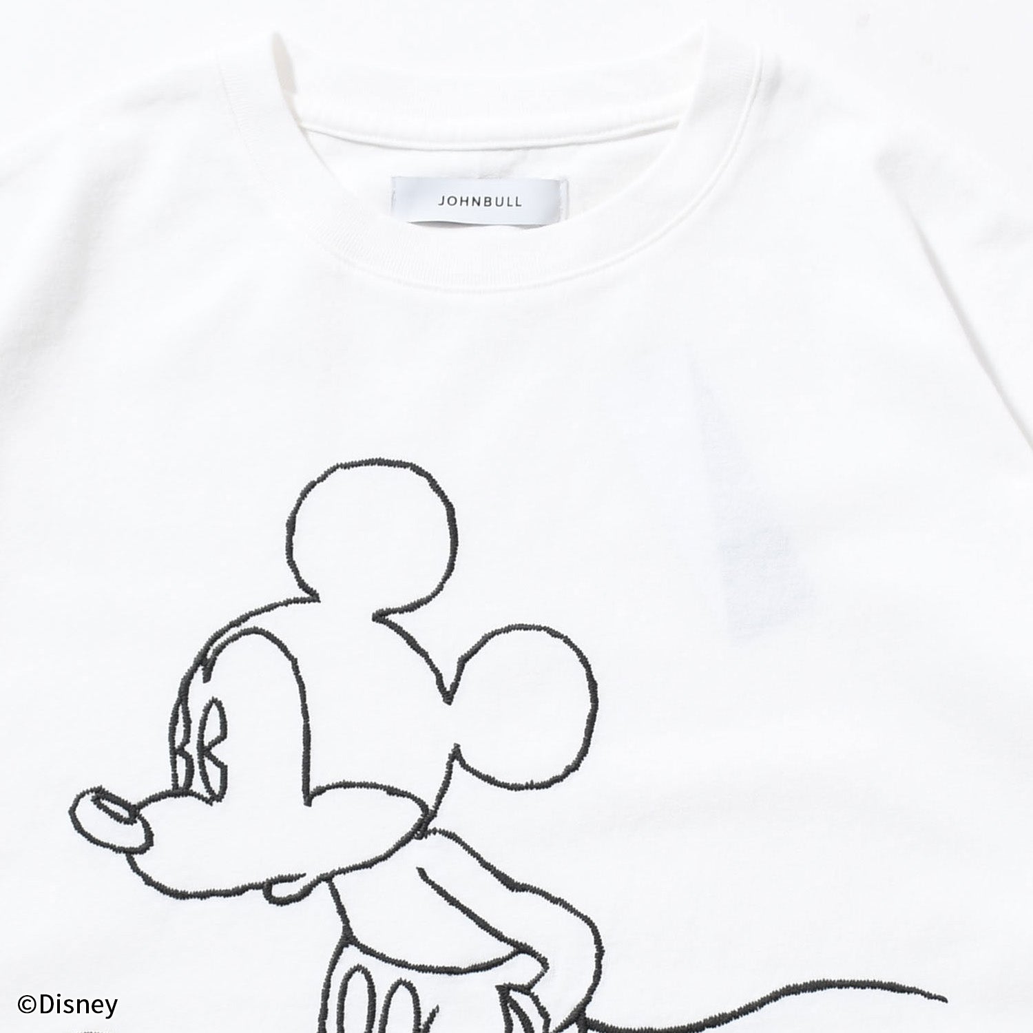 【ディズニー／Disney】ミッキー・マウスＴシャツ（刺繍）