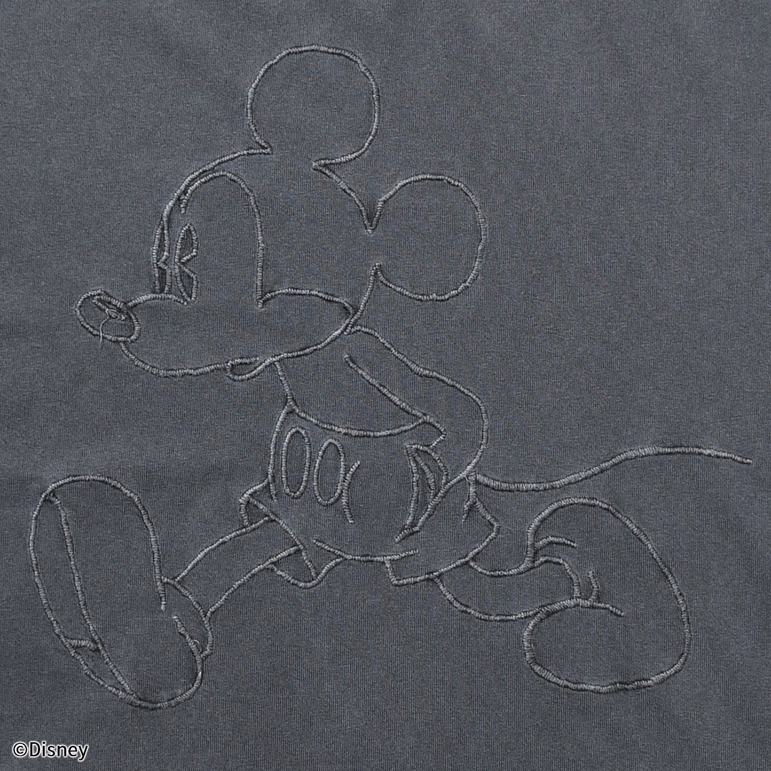 【ディズニー／Disney】ミッキー・マウスＴシャツ（刺繍）