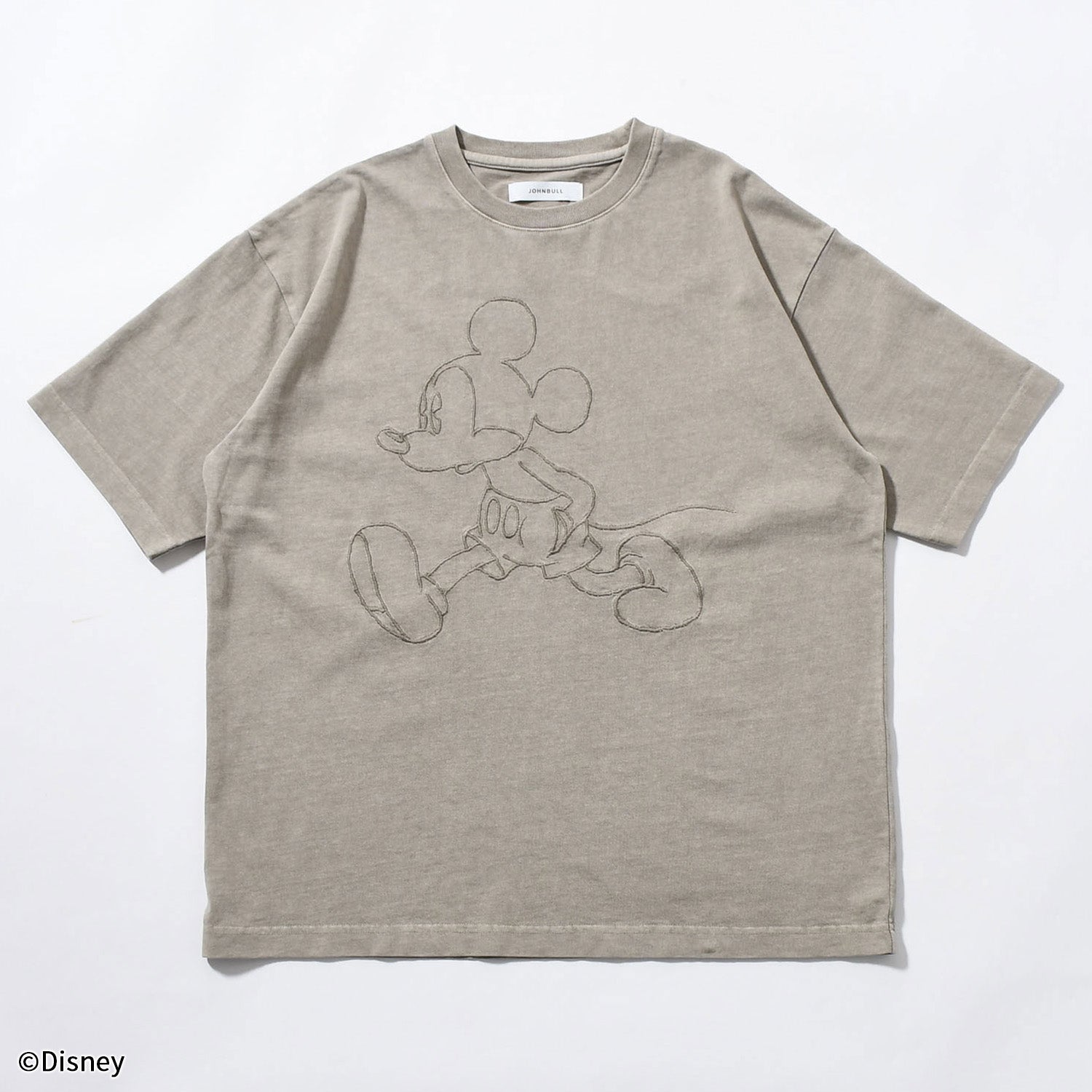 【ディズニー／Disney】ミッキー・マウスＴシャツ（刺繍）