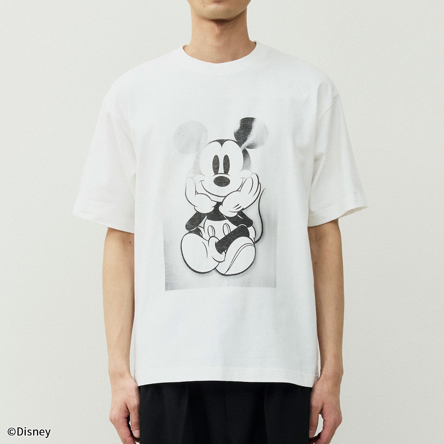 【ディズニー／Disney】ミッキー・マウスＴシャツ（プリント）