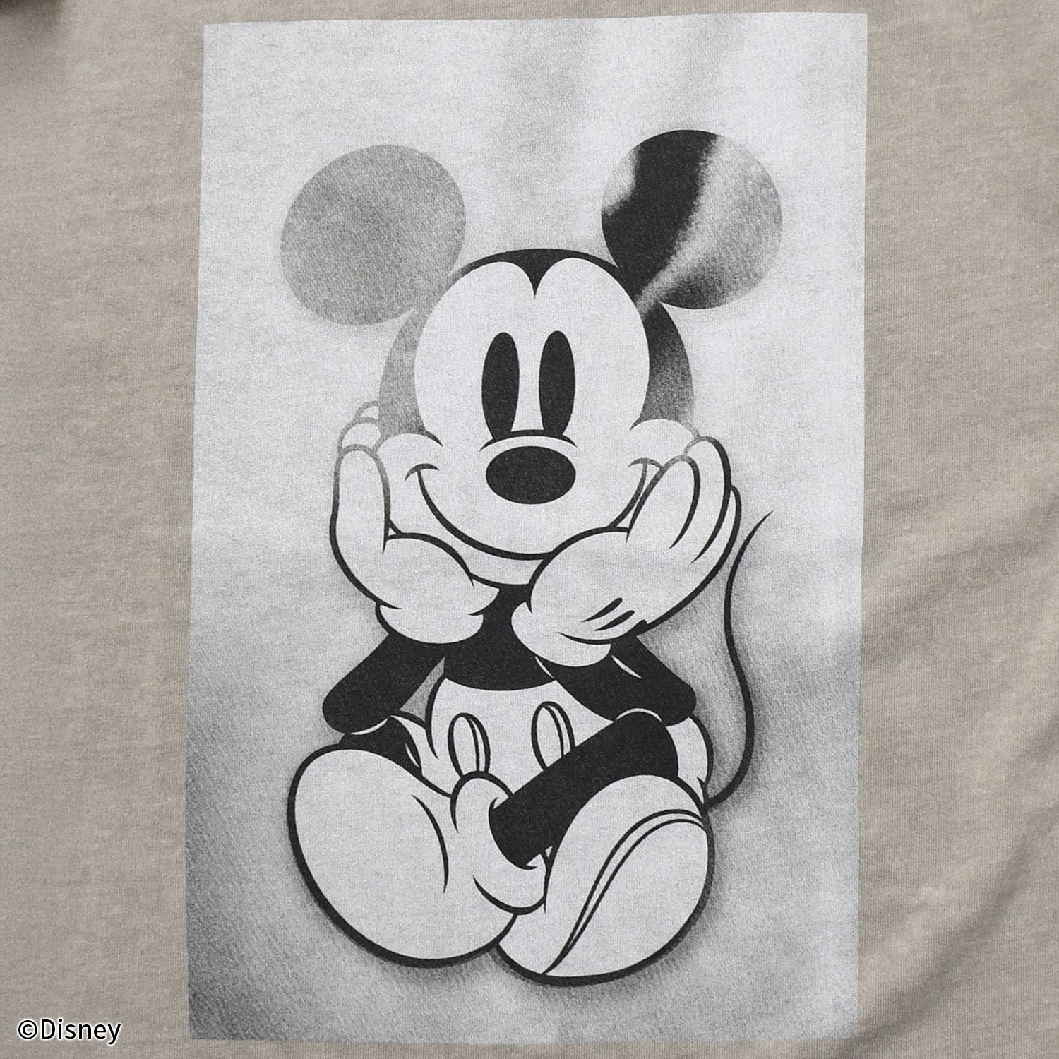 Disney ディズニー Tシャツ ミッキー プリント L 灰 ディズニー／Disney】ミッキー・マウスTシャツ（プリント） | WOWOW百貨店