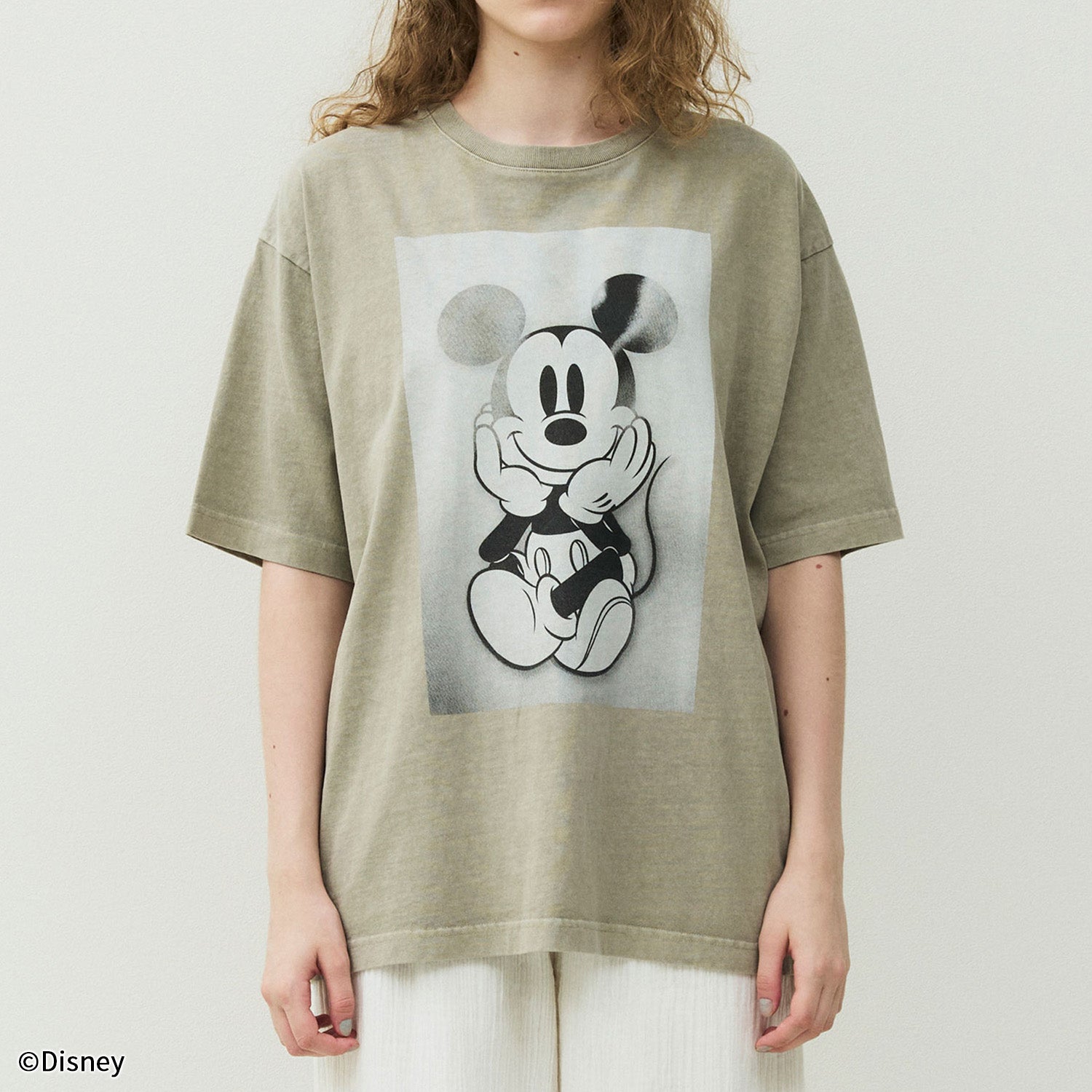 【ディズニー／Disney】ミッキー・マウスＴシャツ（プリント）