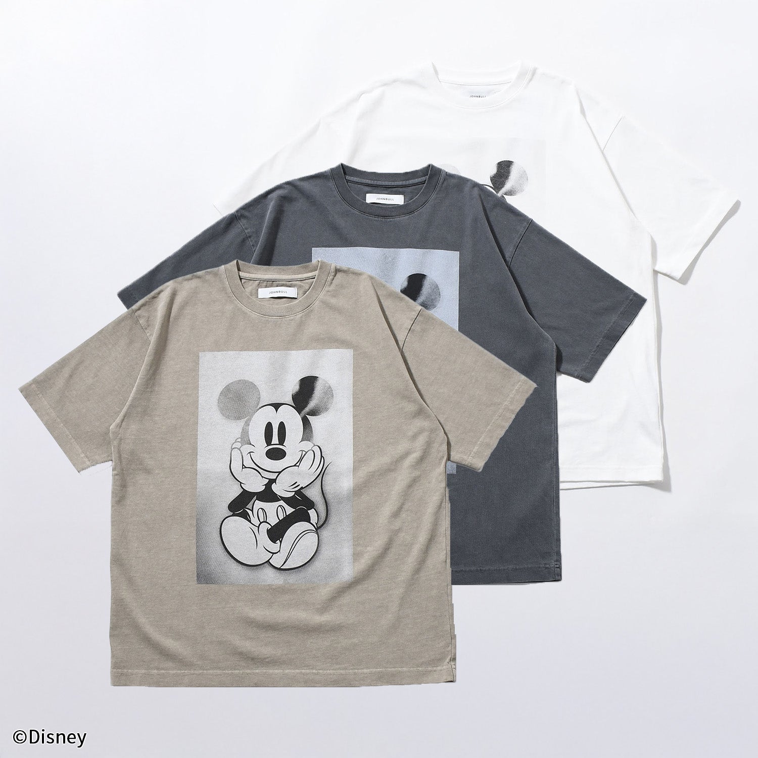 Disney ディズニー Tシャツ ミッキー プリント L 灰 ディズニー／Disney】ミッキー・マウスTシャツ（プリント） | WOWOW百貨店