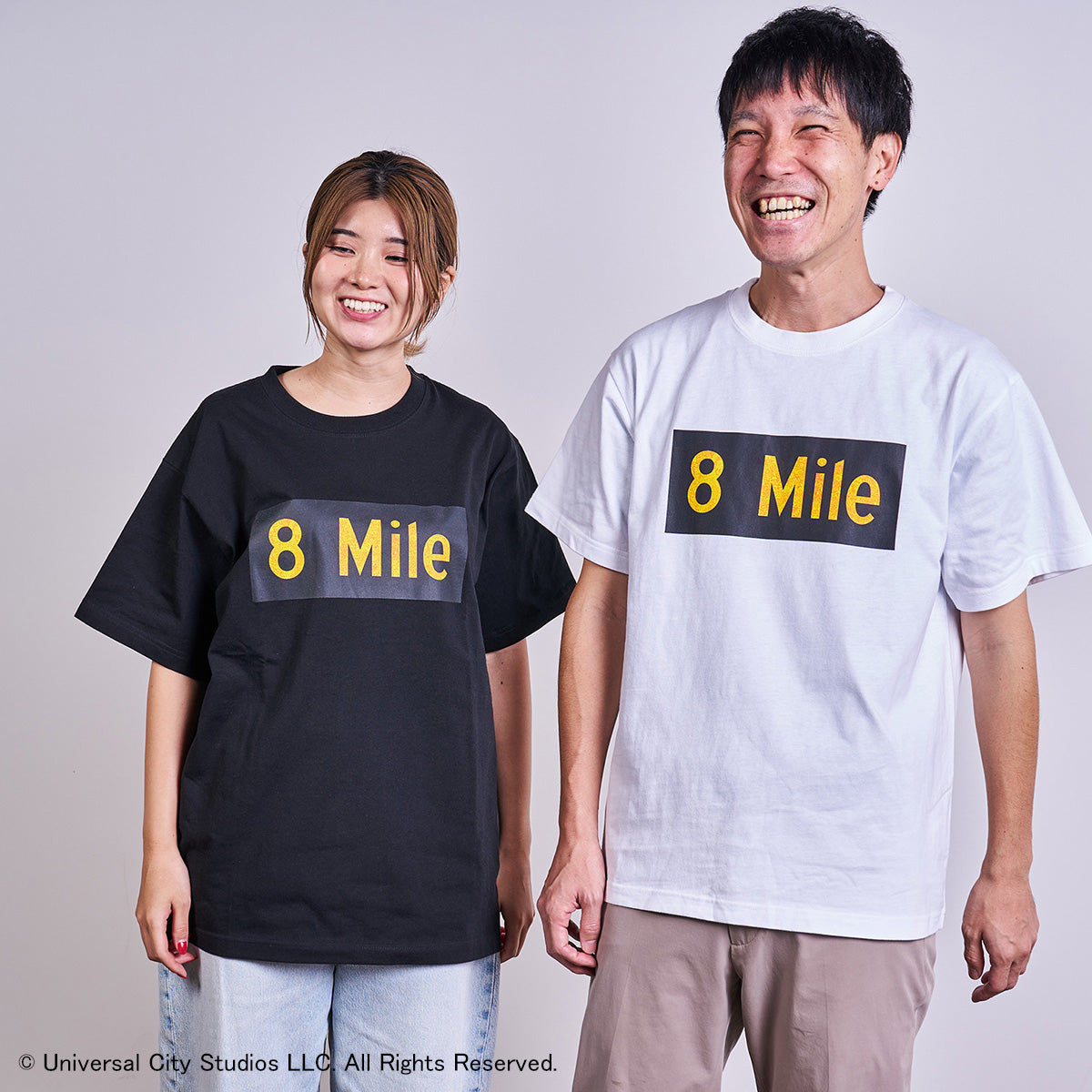 右：身長174cm Lサイズ着用、左：身長159cm Lサイズ着用