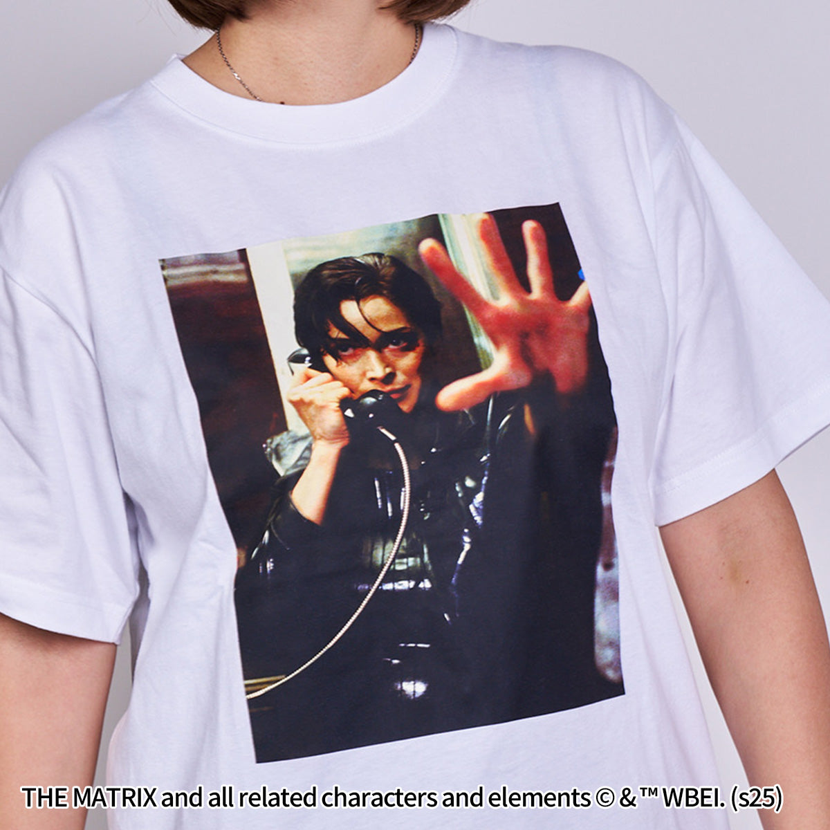 映画『マトリックス』グラフィック Tシャツ トリニティ