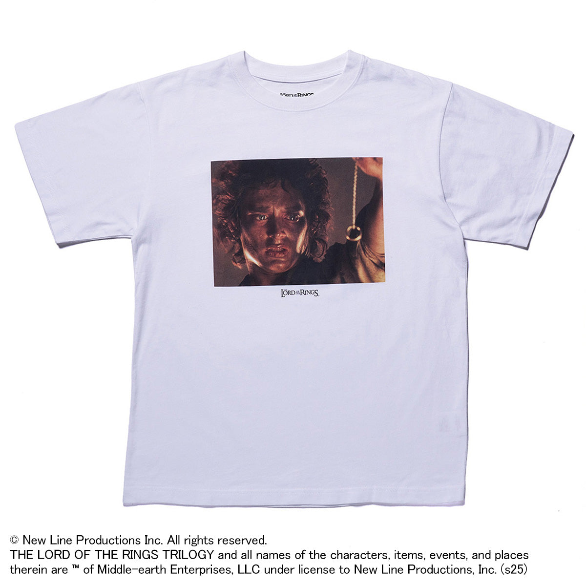 映画『ロード・オブ・ザ・リング』グラフィック Tシャツ 指輪を滅ぼす者