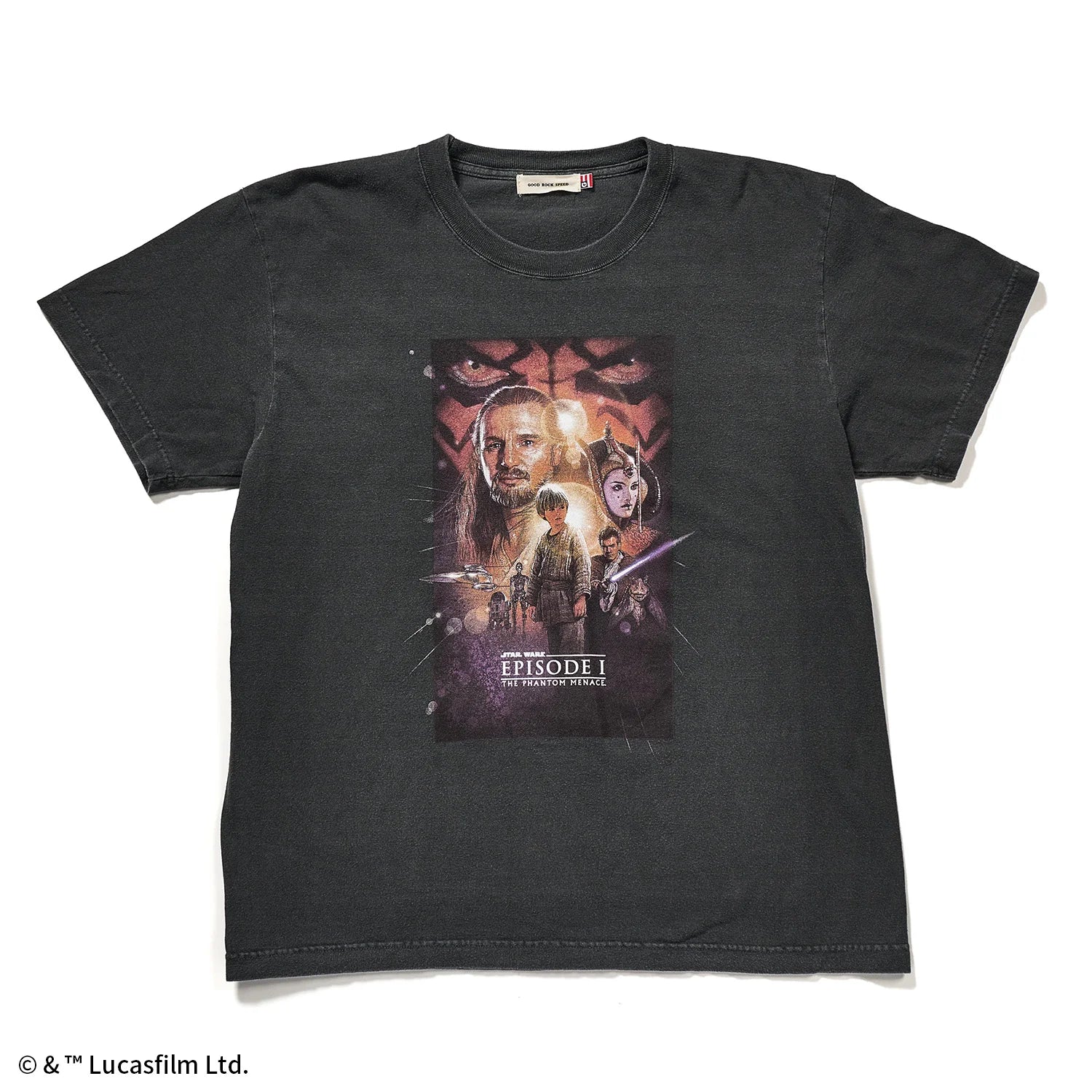 映画『スター・ウォーズ／ファントム・メナス (エピソード1)』グラフィック　Tシャツ　ポスターアート