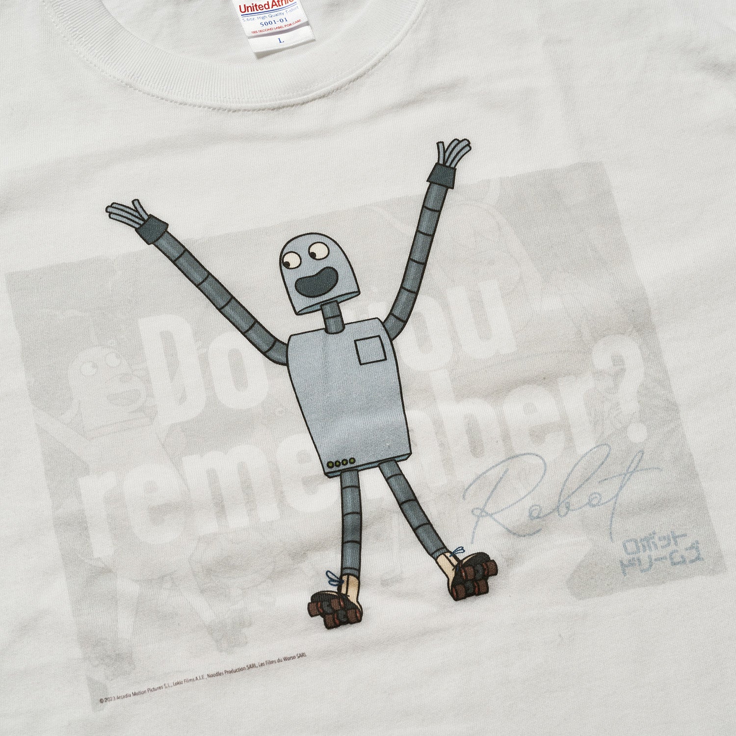 映画『ロボット・ドリームズ』 Do You Remember? Tシャツ（ロボット