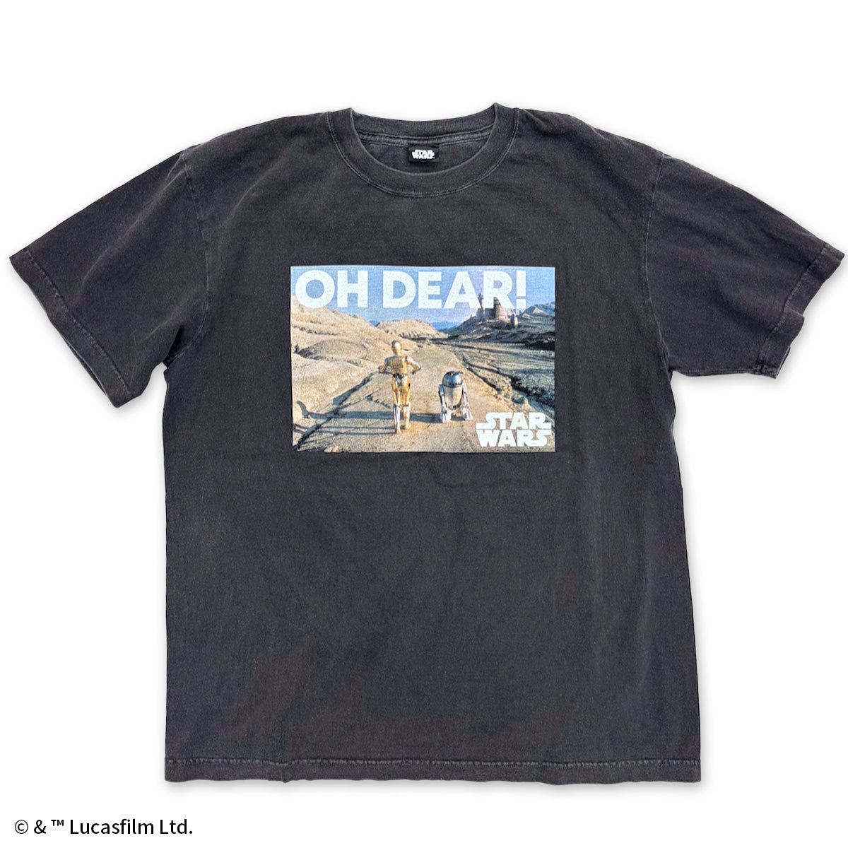 映画『スター・ウォーズ』 グラフィックTシャツ OH DEAR! | WOWOW百貨店 映画『スター・ウォーズ』 グラフィックTシャツ OH DEAR! | WOWOW百貨店