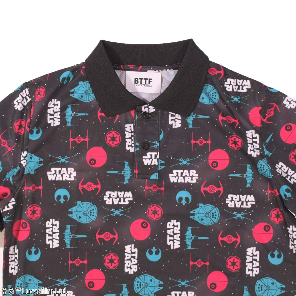 映画『スター・ウォーズ』ポロシャツ(BACK TO THE FIELD)