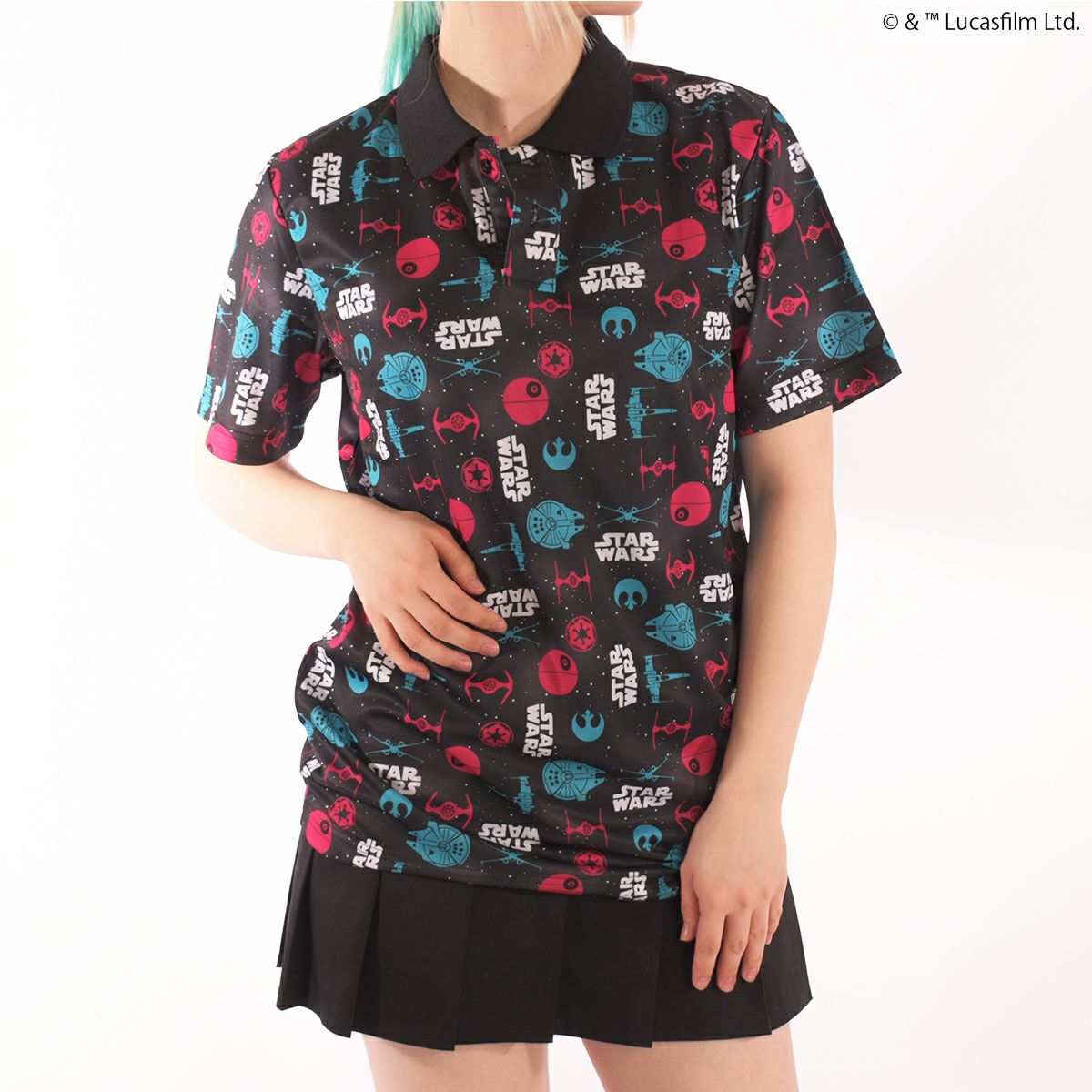 映画『スター・ウォーズ』ポロシャツ(BACK TO THE FIELD)