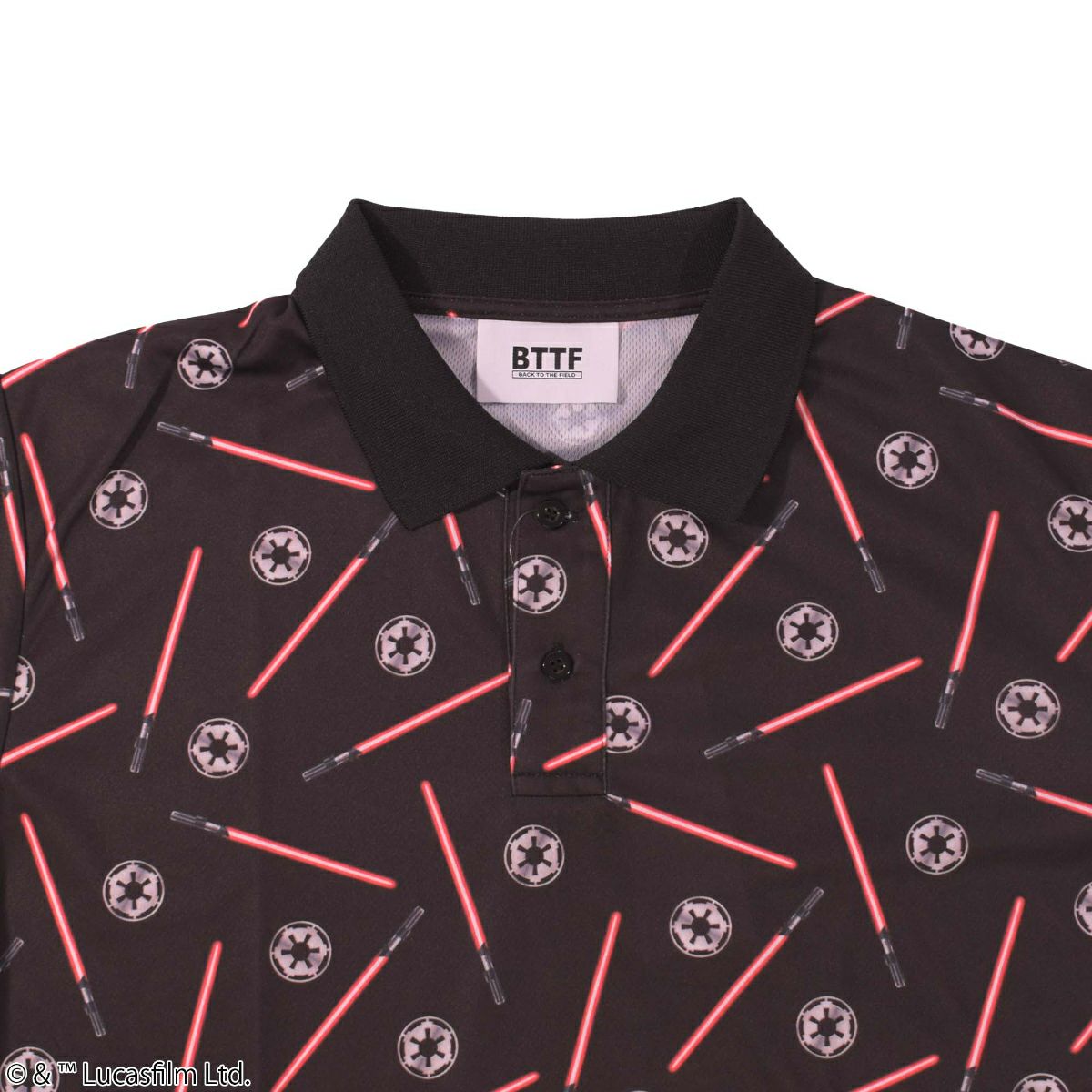 映画『スター・ウォーズ』銀河帝国 ポロシャツ(BACK TO THE FIELD