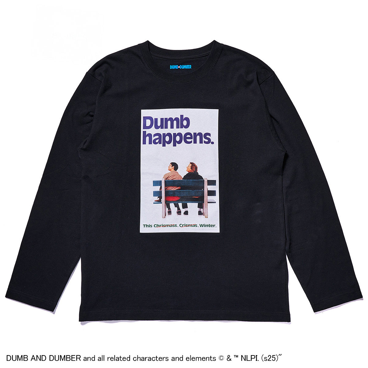 映画『ジム・キャリーはMr.ダマー』グラフィック ロングスリーブTシャツ