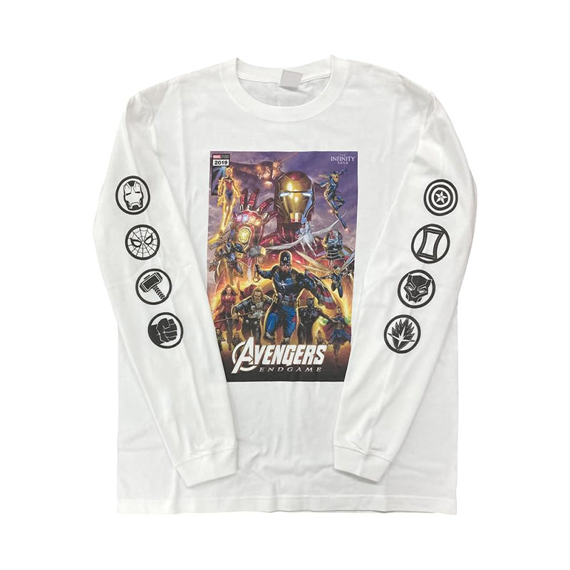 【マーベル／MARVEL】 エンドゲームロングスリーブTシャツ