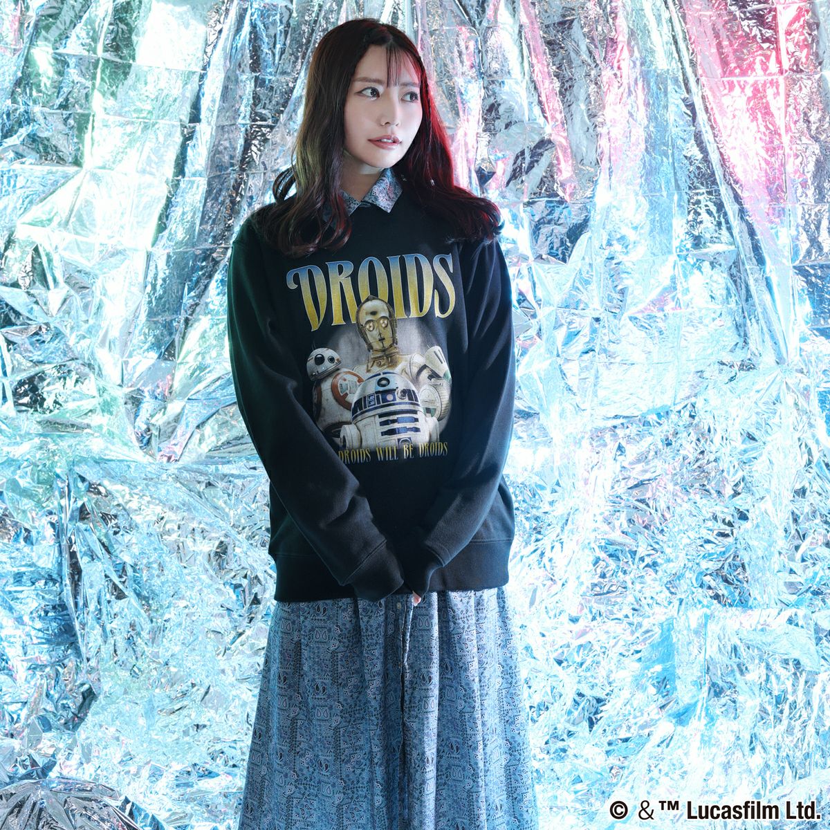 映画『スター・ウォーズ』DROIDS スウェット(PONEYCOMB TOKYO)