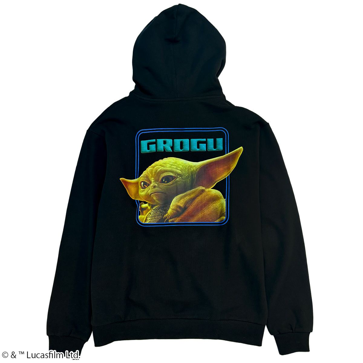 スター・ウォーズドラマ『マンダロリアン』グローグー ジップパーカー(PONEYCOMB TOKYO)