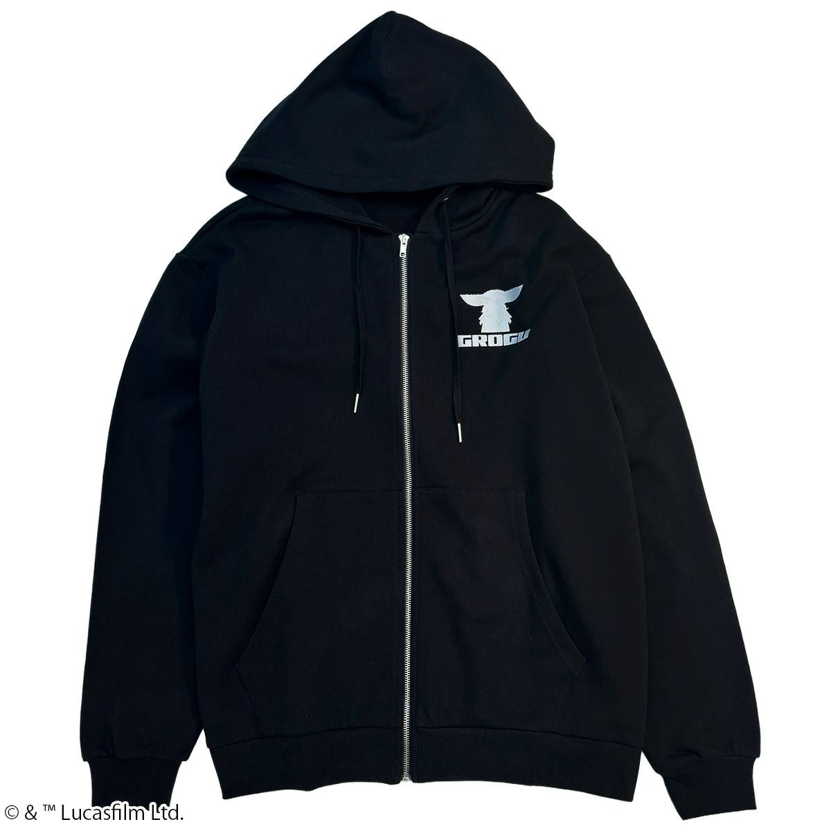 スター・ウォーズドラマ『マンダロリアン』グローグー ジップパーカー(PONEYCOMB TOKYO)