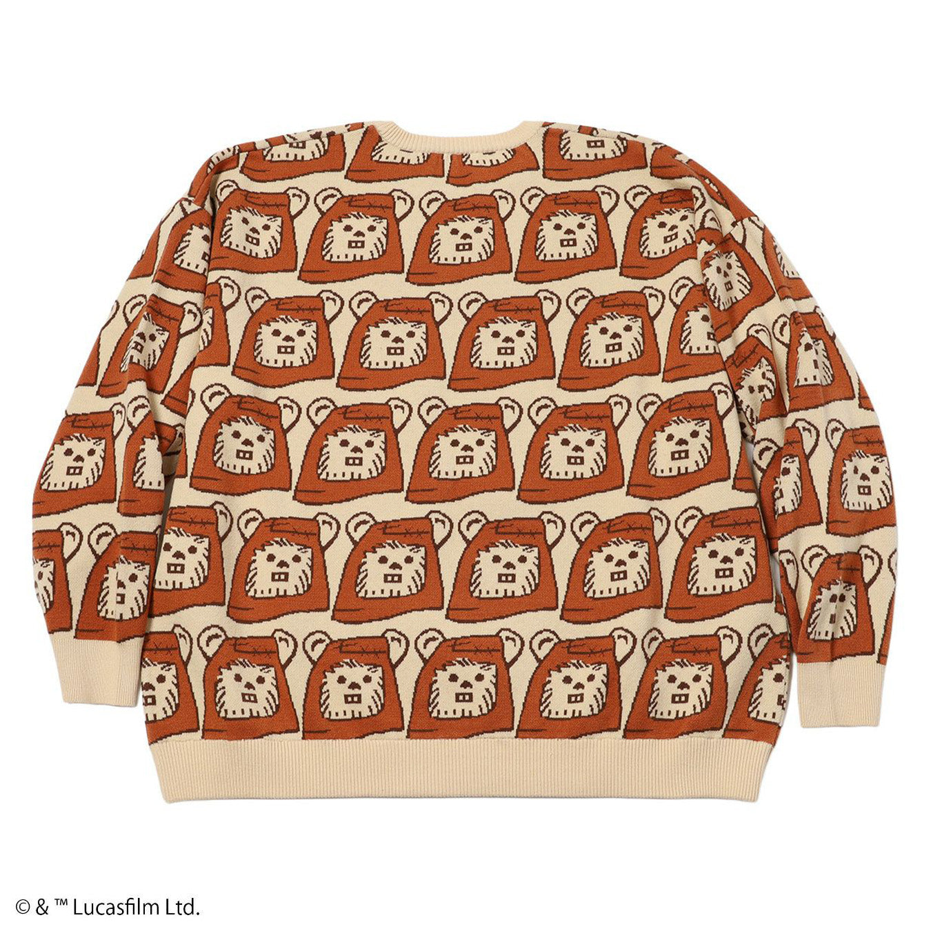 映画『スター・ウォーズ』イウォーク ジャガードニット(PONEYCOMB TOKYO)