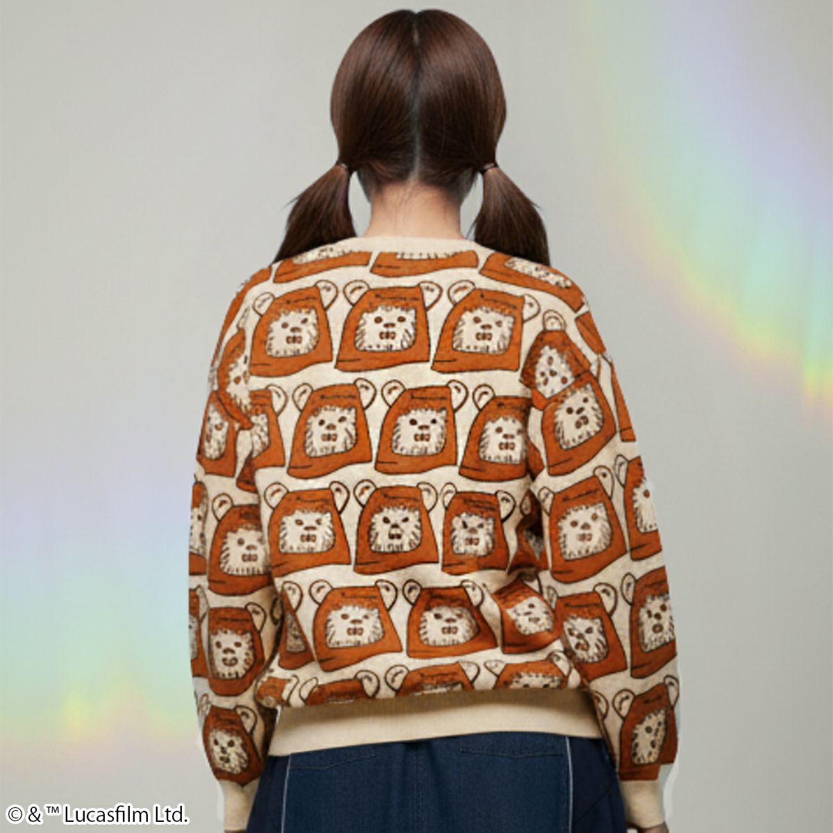 映画『スター・ウォーズ』イウォーク ジャガードニット(PONEYCOMB TOKYO)